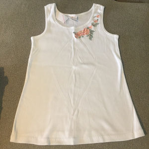 Oh Baby by Motherhood White  Maternity Tank Top